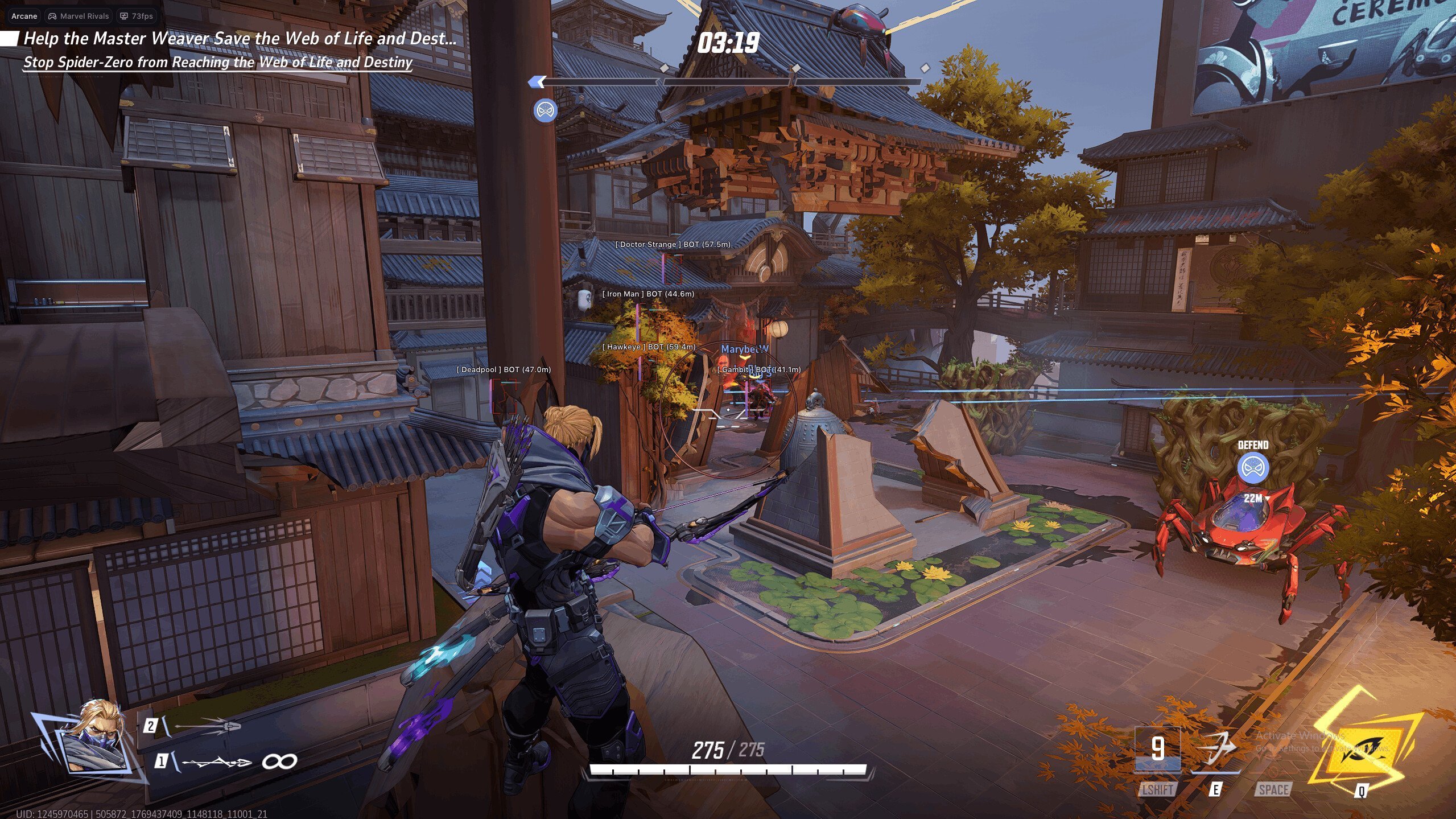Marvel Rivals cheats showcase screenshot 1
